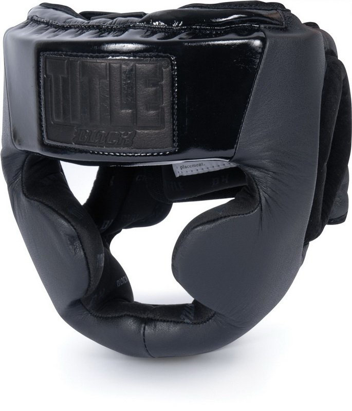 Шлем для бокса Title Black Full Coverage Headgear